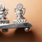 999 Silver Laxmi Ganesh Saraswati Idol SIC/22