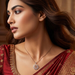 14kt Gold Diamond Pendant DLC14/224