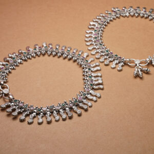 Antique 925 Sterling Silver Anklet PYSS/813