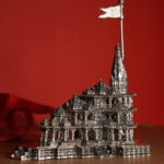 925 Silver Antique Ram Mandir Replica MISS/379