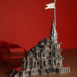 925 Silver Antique Ram Mandir Replica MISS/379