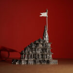 925 Silver Antique Ram Mandir Replica MISS/379