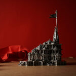 925 Silver Antique Ram Mandir Replica MISS/379