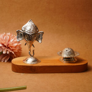 925 Silver Ganesha Insane Stick holder DSA/28
