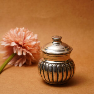 925 Silver Jar With Lid BXSS/132