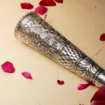 925 Silver Gomukhi Shringi, Shiva Abhishek Patra, Nandi Mukhi Stand MISS/315