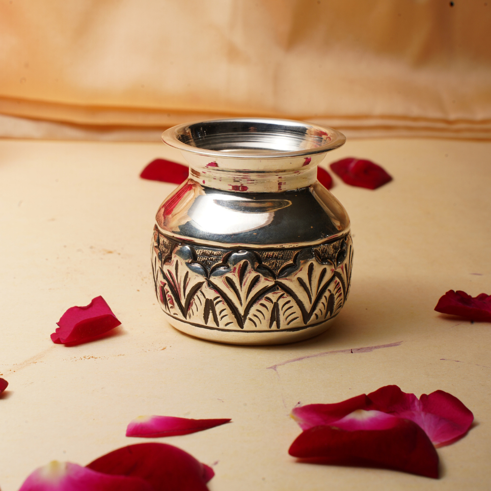 925 Silver Pooja Kalash Lota, Temple Decor, Housewarming Gift LTSS/21 925 Silver Pooja Kalash Lota, Temple Decor, Housewarming Gift LTSS/21