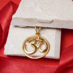 22Kt Gold Om Pendant LC22/318