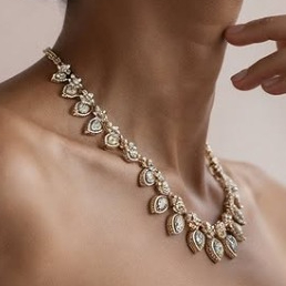 18kt Gold Diamond Necklace DNK/184