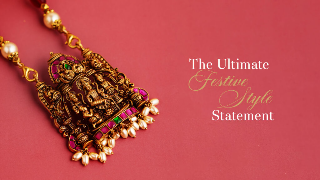 Temple Jewellery for Navratri