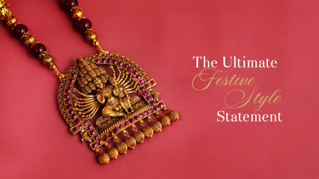 Temple Jewellery for Navratri
