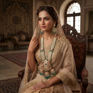 POLKI KUNDAN LONG SET 18 PKL18/6