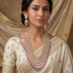 POLKI KUNDAN NECKLACE 18Kt GOLD PNK18/47