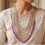 POLKI KUNDAN NECKLACE 18Kt GOLD PNK18/47