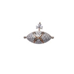 9Kt Gold Diamond MARQUISE SHAPED Pendant DPD9/1