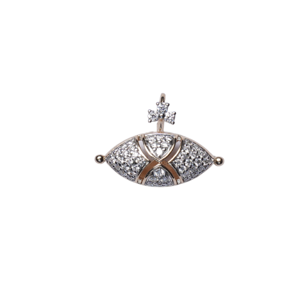 9Kt Gold Diamond MARQUISE SHAPED Pendant DPD9/1 9Kt Gold Diamond MARQUISE SHAPED Pendant DPD9/1