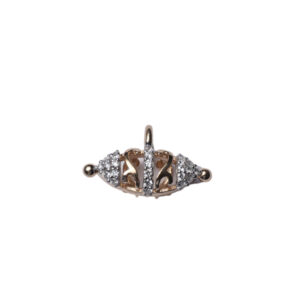 9Kt Gold Diamond MARQUISE SHAPED Pendant DPD9/3