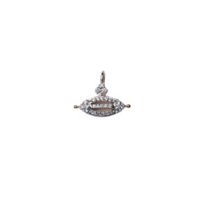 9Kt Gold Diamond MARQUISE SHAPED Pendant DPD9/4