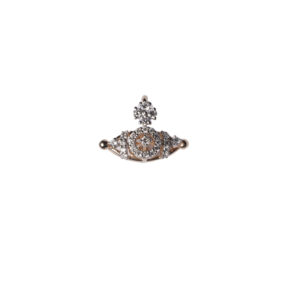 Evil Eye Shine Classic 9kt Gold and Diamond Pendant for Women DPD9/2
