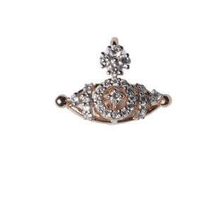 Evil Eye Shine Classic 9kt Gold and Diamond Pendant for Women DPD9/2