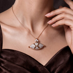 9Kt Gold Diamond MARQUISE SHAPED Pendant DPD9/1