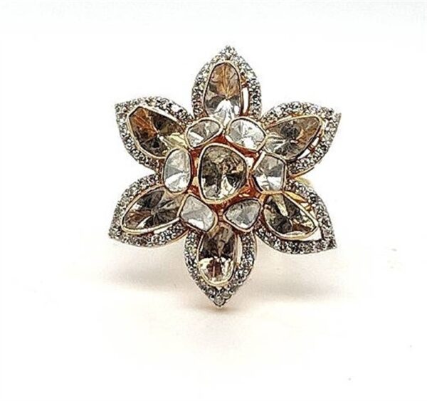 POLKI KUNDAN RING 14