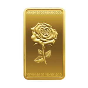 Rose 24k (999.9) 10 gm Gold Bar