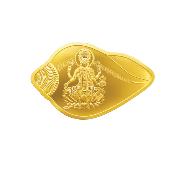 Lakshmi and Ganesha 5gm+5gm 24k (999.9) Gold (2 coin set)