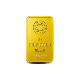Lotus 24k (999.9) 5 gm Gold Bar