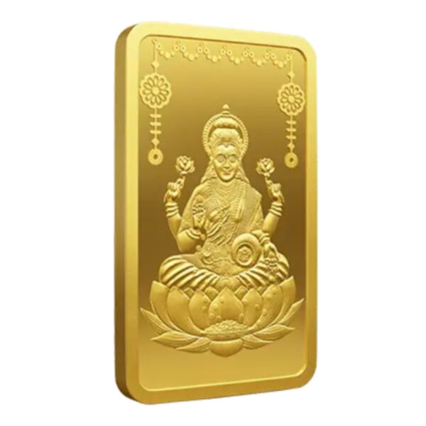 Lakshmi 24k (999.9) 10 gm Gold Bar